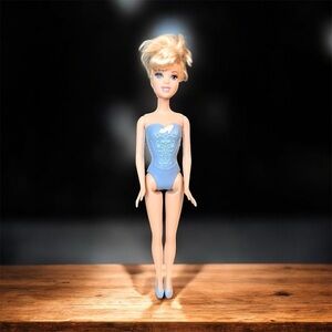 Mattel﻿ Cinderella: Barbie ~13" Disney x Ballerina Princess Figure Toy